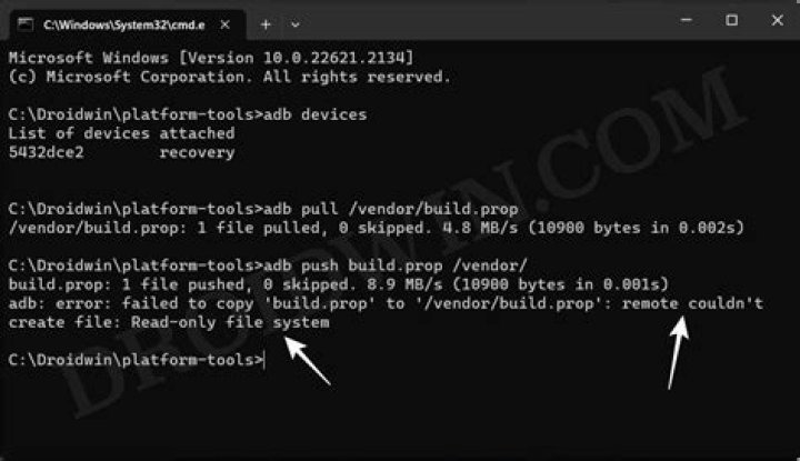 'Insufficient permissions' error on `adb push` command on 12.04