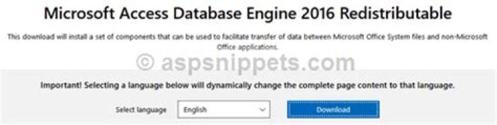 'Microsoft.ACE.OLEDB.16.0' provider is not registered on the local machine. (System.Data)