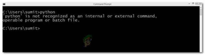 'python' is not recognized as an internal or external command [duplicate]