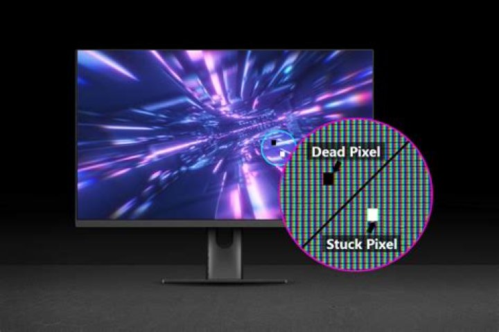 1080p monitor displays flickering red pixels on dark greyed pixels or lose sync using a Sapphire RX470 Mining Edition