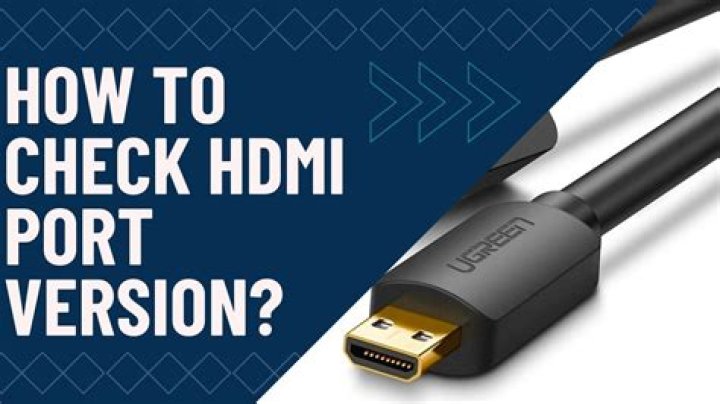 18.04 Lubuntu: How to check HDMI version?