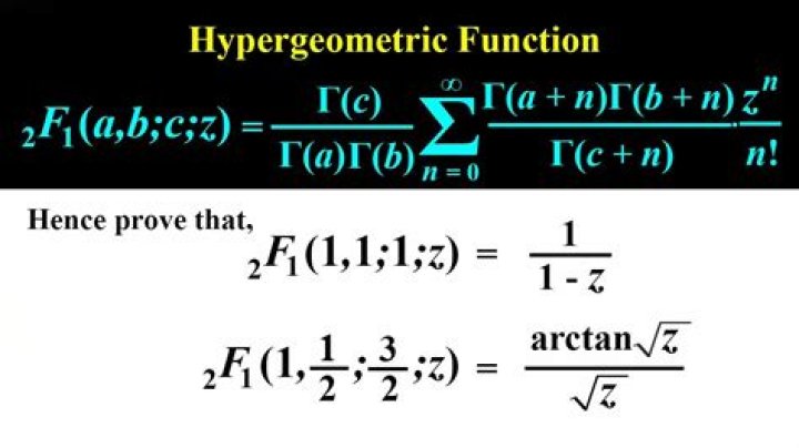 1F2 Hypergeometric and Bessel function