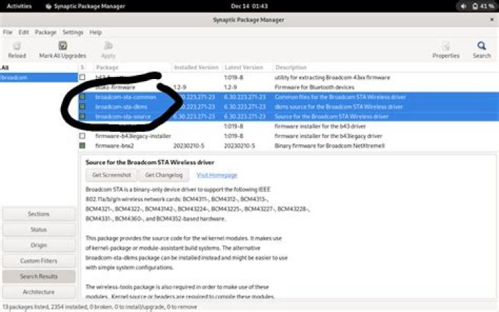 20.04 Synaptics package manager not supported [duplicate]