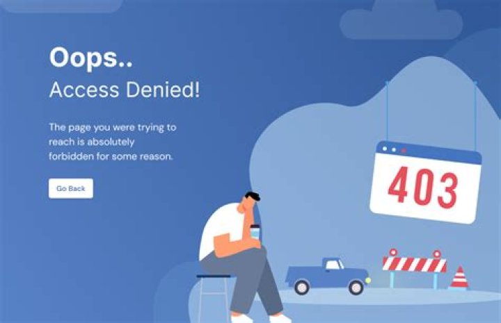 403 Error trying to access local app