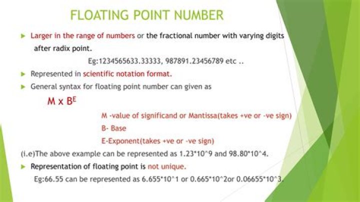 9 digit floating point number conversion