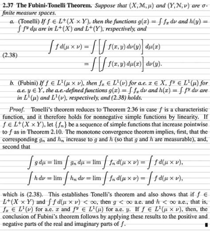 A detailed and self-contained proof of Tonelli's theorem