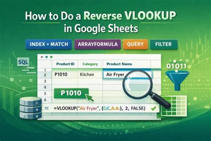 A reverse VLOOKUP?