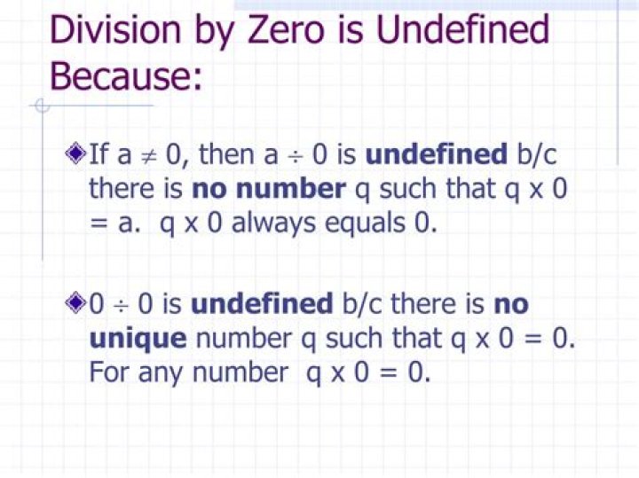 A thorough explanation on why division by zero is undefined? [duplicate]