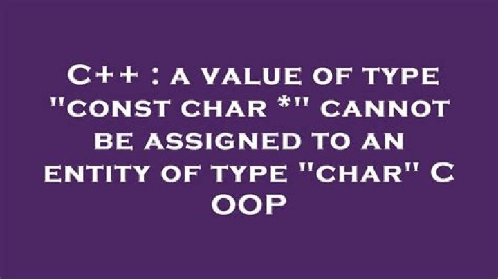 a value of type 