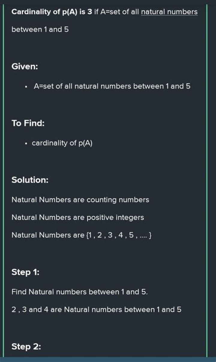About the cardinality of natural numbers [Solved]