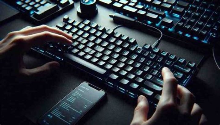 accessibility keyboard (dark mode)