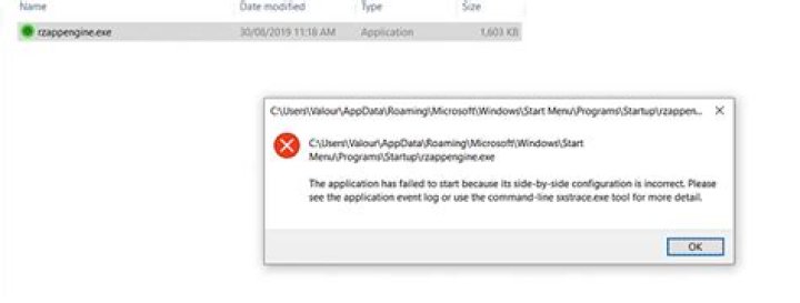 Activation context generation failed, dependent assembly, sidebyside, event ID 33