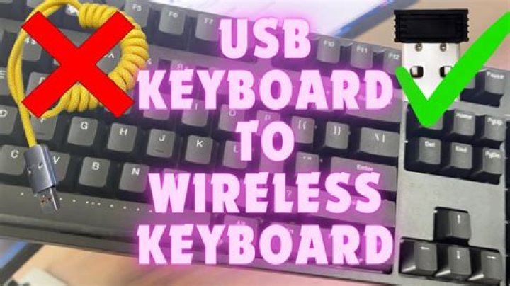 Adapter to turn wired USB keyboard wireless? [closed]