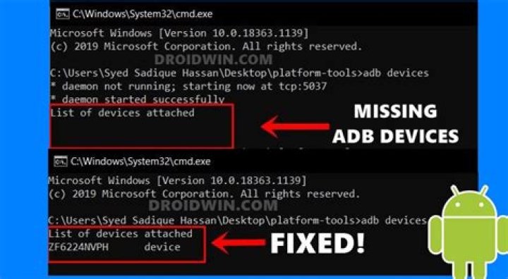 ADB No Devices Found
