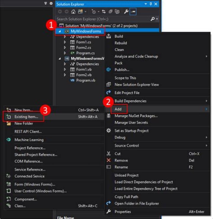 Adding configuration to windows forms on .NET 5.0