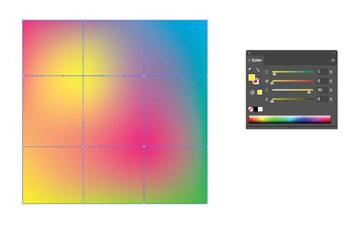 Adding multiple gradients to object in Adobe Illustrator