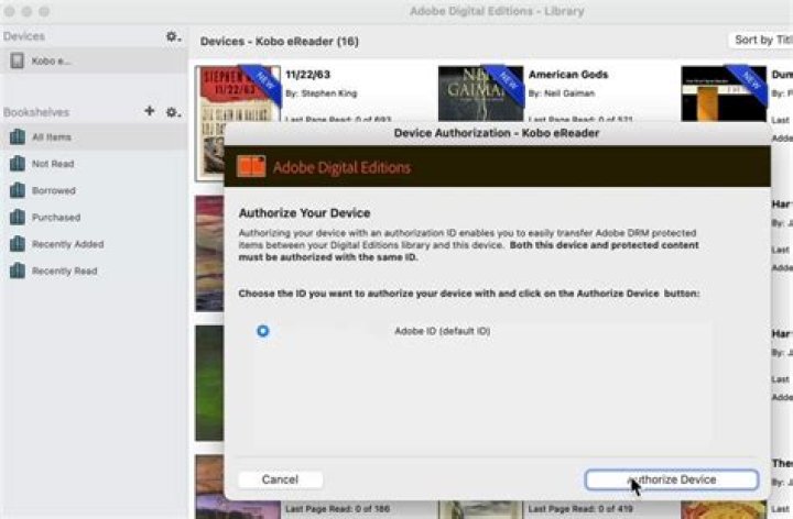 Adobe Digital Editions 4.5 is already running