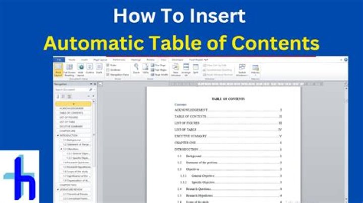 After automatic TOC insertion