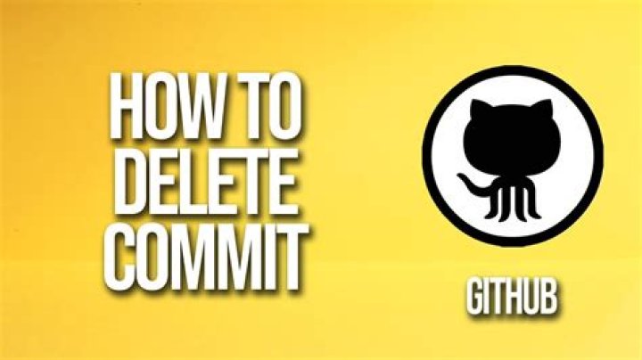 after delete commit
