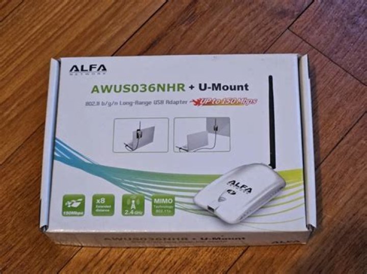 Alfa AWUS036NHR connection issues