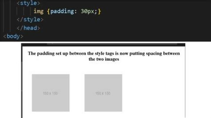 align images side by side in html