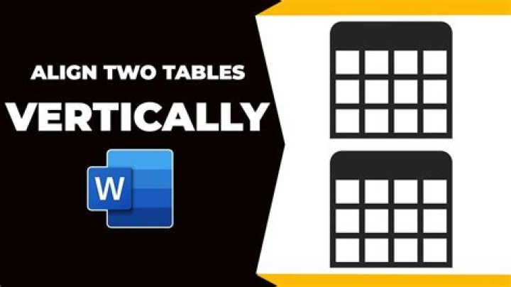 Align two images vertically in Word