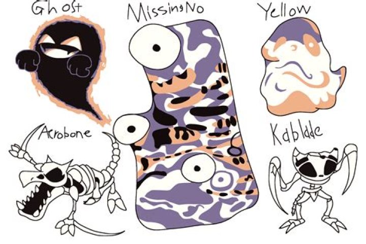 All 5 Missingno forms in the games