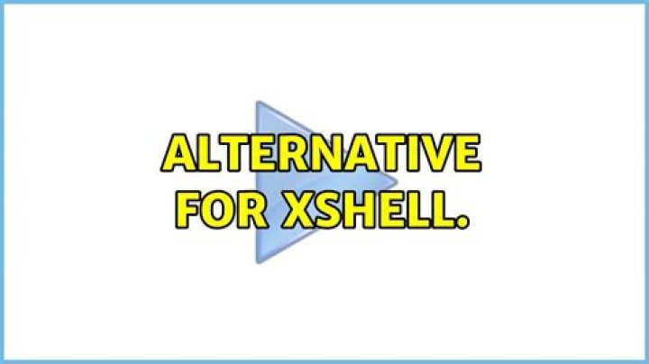 Alternative for Xshell.