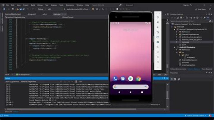 Android emulator in Visual Studio 2019 : where is /storage/emulated/0 located on dev pc?