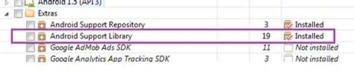 Android Studio and android.support.v4.app.Fragment: cannot resolve symbol