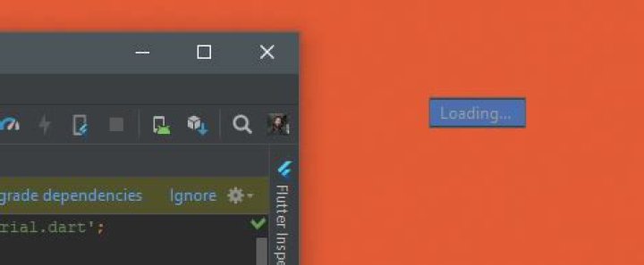 Android Studio device dropdown stuck on 