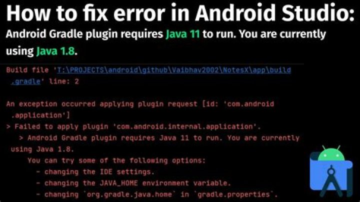 Android Studio Error 