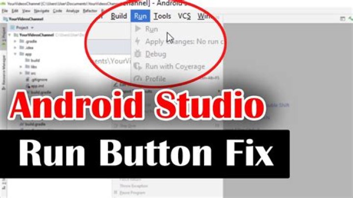 Android studio: Run button not working