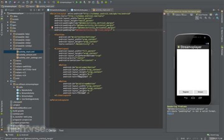 android studio screen shot