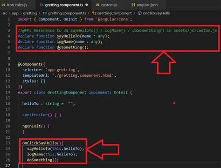 Angular 2: import external js file into component