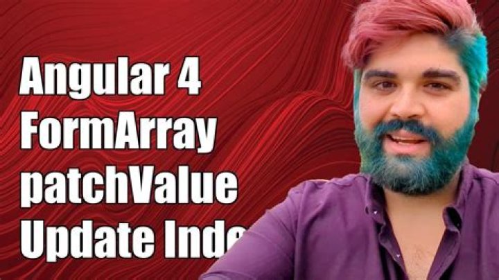 Angular 4 patchValue based on index in FormArray