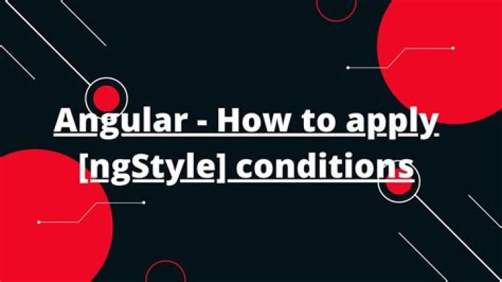 Angular - How to apply [ngStyle] conditions