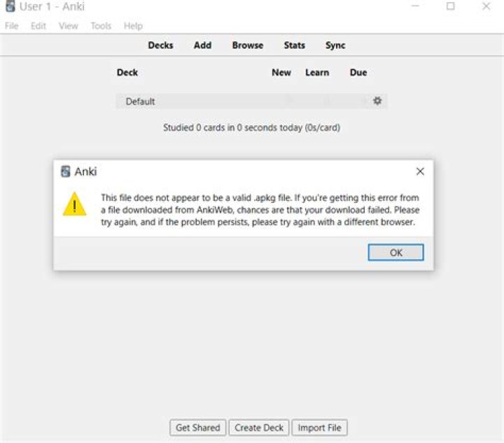 anki software issue