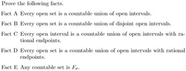 Any open subset of $\Bbb R$ is a countable union of disjoint open intervals