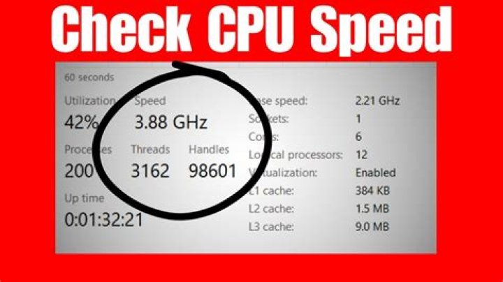 Any way to check the clock speed of my processor?