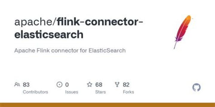 Apache Flink Connector for Elasticsearch 7x