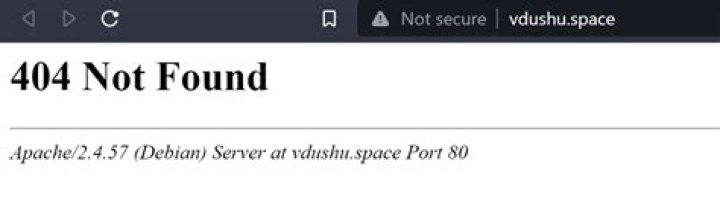 Apache not found but exists
