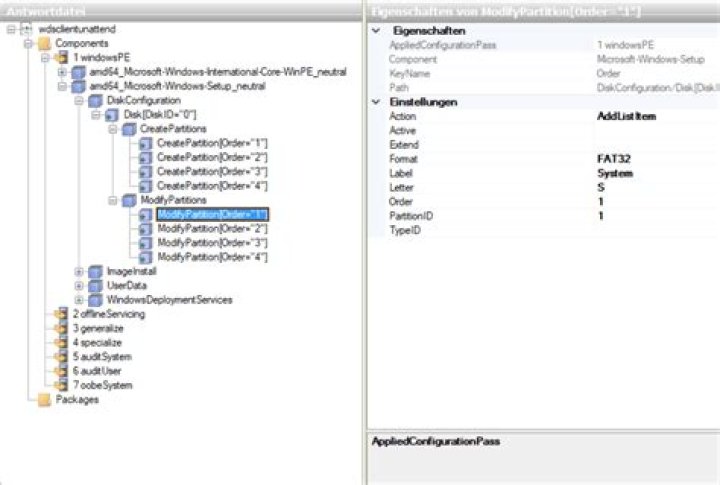 Apply autounattend.xml after deploying image with Dism