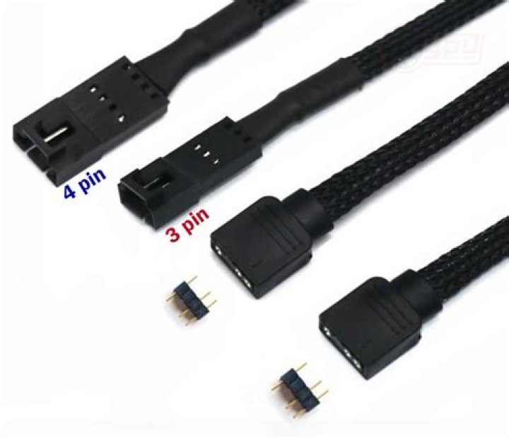 Are there 3-pin to 2-pin power connectors for motherboards
