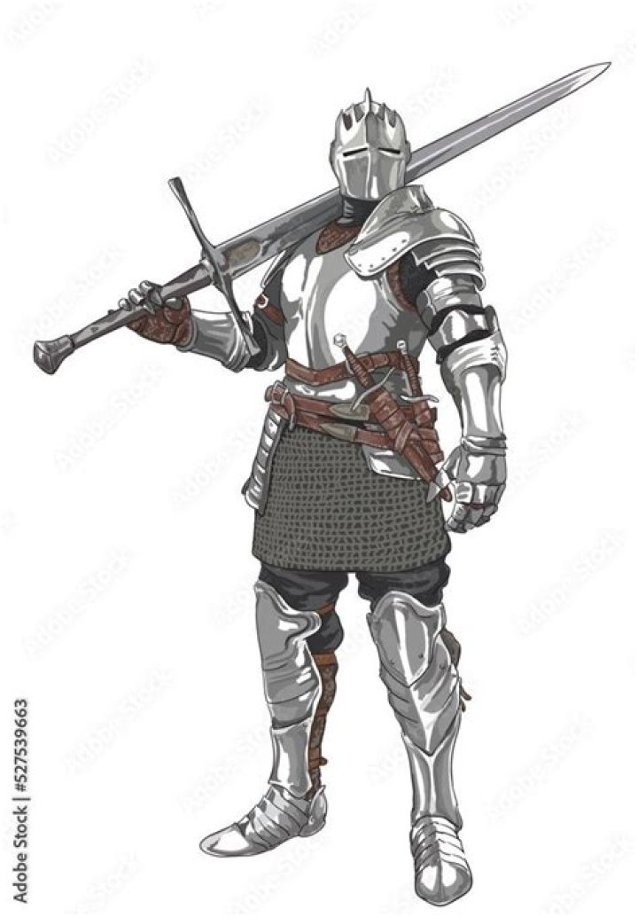 Armour and sword