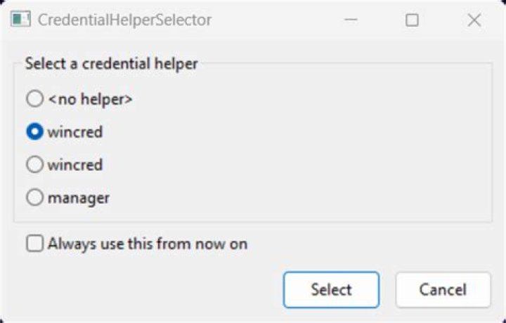 Atlassian Bitbucket Sourcetree Git Credential Manager prompt