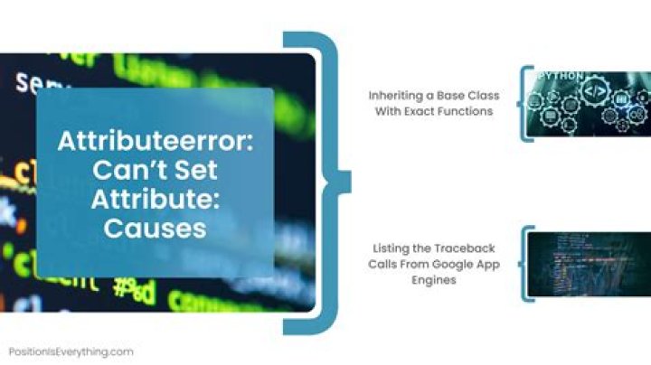 AttributeError: can't set attribute