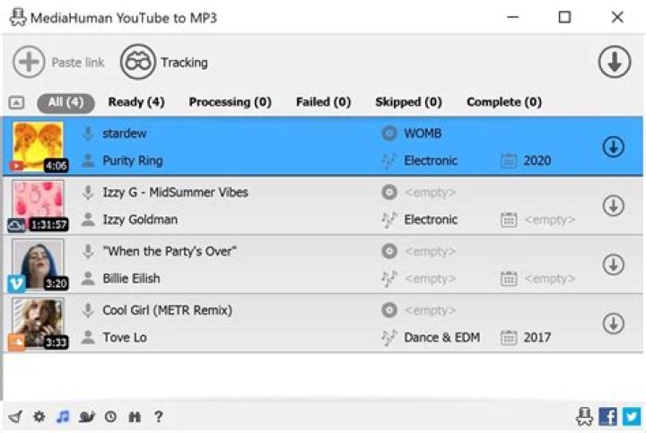 Audio Downloader from YouTube with youtube-dl and ffmpeg