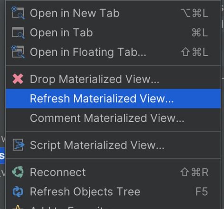 Automatic Refresh of many materialized views
