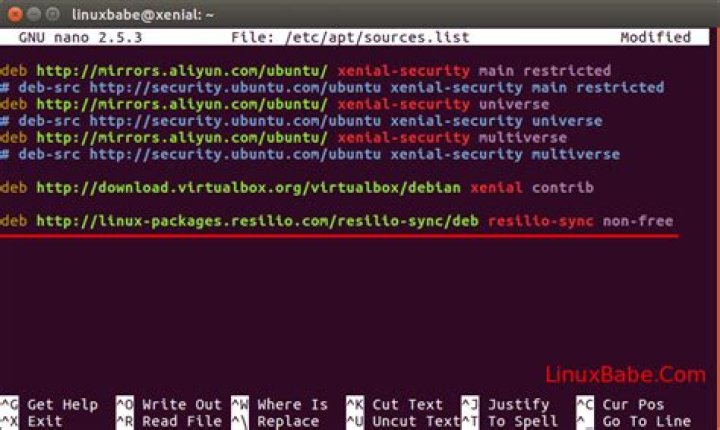 Autostart Resilio Sync Script in Ubuntu 16.04